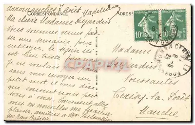 Arromanches-les-Bains — Plaża przy pełni morskiej — Selecta, n°24 — Rewers