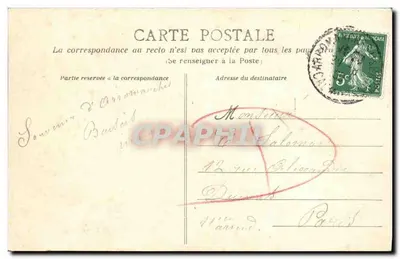 Au Pays Normand — Le Calvados, ses Rochers et ses Falaises — Environs d'ARROMANCHES — C.P.B. — Rewers