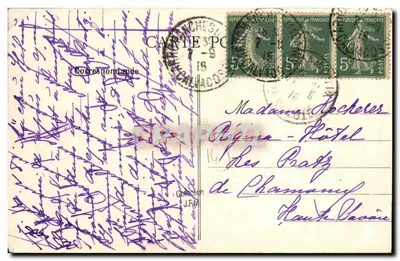 Arromanches - A Grande Cale — C.P.B. n°94 — Verso