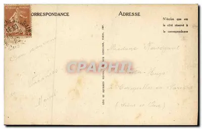 Arromanches — Ogólny widok z falistych wybrzeży Tracy — Lévy et Meurbein, Paryż — Rewers