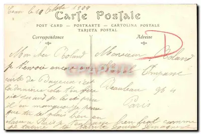 Bayeux — Portal katedry — ND Phot. — Rewers