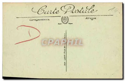 Bayeux — Lado sul da Catedral — LL. — Verso
