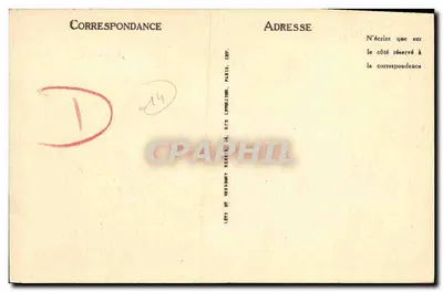 Bayeux — A Catedral — LL — Editor Ellen, n° 68 — Verso