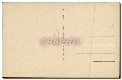 Bayeux — Catedral através das Árvores — Cie des Arts Paumécaniques, n° 171 — Verso