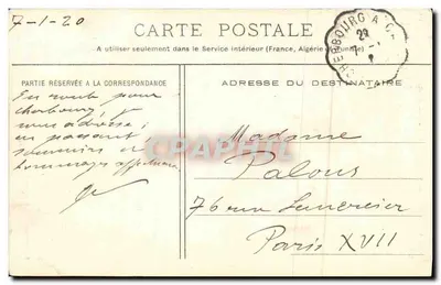 Catedral de Bayeux — Coleções das catedrais e principais igrejas da França — F. Barnaud, fotog. édit., Laon — Verso