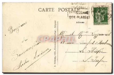 Bayeux — La Catedral — Vista general — A+D, n°11 — Reverso