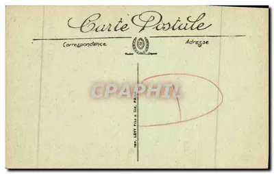 Bayeux — A Catedral vista do Velho Concelho — LL. — 1922 — Verso