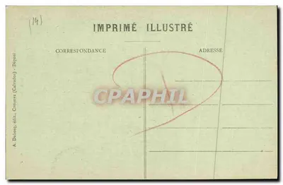 Bayeux — Catedral, o coro e a abside (século XIII), lado meridional — A.D. (A. Daubong) n°1 — Verso