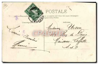 Catedral de BAYEUX — Portal Meridional — Coleção A. Louis - 10 — Verso