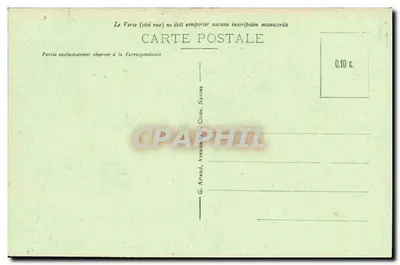 Bayeux — Interior da Catedral Nossa Senhora — G. Artaud, Nantes — Verso