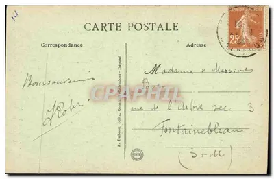 Bayeux - La Cattedrale - Sala Capitolare — A. Duboesq, edit. (Calvados) n°24 — Verso
