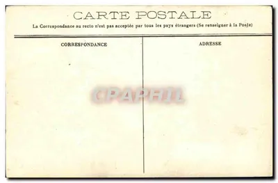 Bayeux (Calvados) — Velha casa da rua dos Cozinheiros — Chemins de Fer de l'État — Verso