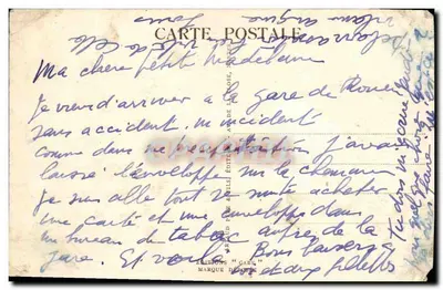 A Dentellière — Coiffure antiga da região de Bayeux — Verso