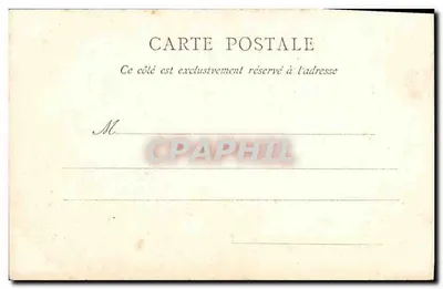 Dentadeira em traje de Paris — Normandia — G. P. A. em Juvet — Verso