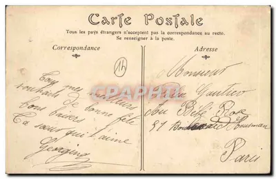 Bayeux — O Hotel de Ville — ND Phot — Verso