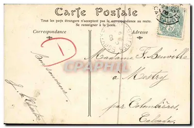 Bayeux — A Estátua de Alain Chartier — ND Phot, n°31 — Verso