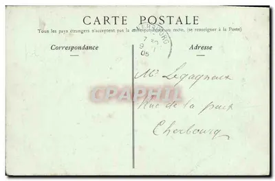 Około Bayeux — Pałac Caillerie — Collections ND Phot — Rewers