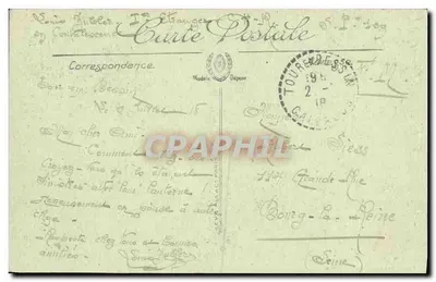 Bayeux — Lanterna dos Mortos — L.L. — Verso