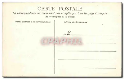 Bayeux - Antigo bairro de Saint-Nicolas — Monumento de Alain Chartier, o campanário da Misericórdia — Coleção R. H. — Verso
