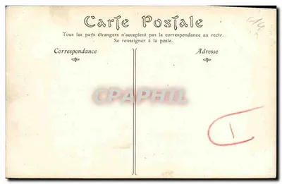 Bayeux — De Kathedraal bekeken vanaf de Rue de la Maitrise — D. Foto — Achterkant