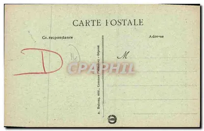 Bayeux - Rua Saint Martin e dos Cuisiniers — A. Dubosq, editor (Calvados) — n° 60 — Verso