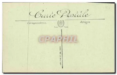 Bayeux — A Rua do Geral de Dais — Lévy Fils et Cie, Paris — Verso