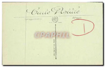 Bayeux — Rue Saint-Martin — LL. — Editor LL. — N° 63 — Verso