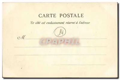 BAYEUX — Place du Château — A Normandia — Verso
