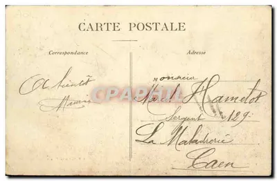 Tapijt van koningin Mathilde — Bayeux — C. H. Denlandes, Ed. Inter., n° 290 — Achterkant