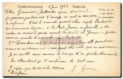 Tapeçaria da Rainha Matilde - Bayeux — cena de Edward ouvindo a embaixada na Normandia — editor ND, n° 130 — Verso