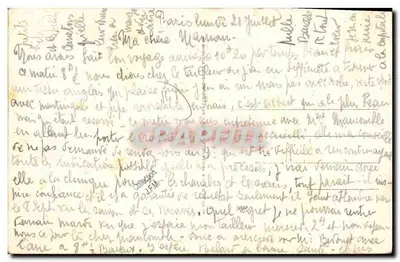 Bayeux — Velha casa, rua Saint-Martin — Editor VILGAIN n°164 — Verso