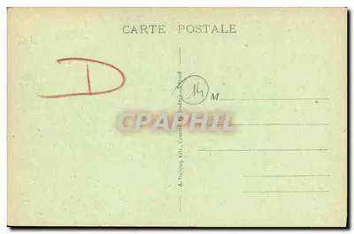 Bayeux — Vecchia Casa, Rue Bienvenue — A. Dubois, editore — Verso