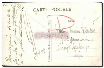 Bayeux (Calvados) — Vista geral — A+D — Verso