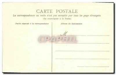 Bayeux — A pradaria da Aure, os lavatórios, o Seminário e a Catedral, vista tirada do Ponte do Boulevard — Coleção R. H. — Verso