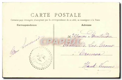 Bayeux (Calvados) — L'Aure, vue prise du Boulevard — B.F., Paris — Verso