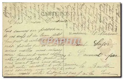 Le tristi zolfame — La Normandia Pittoresca, n° 3089 — Verso