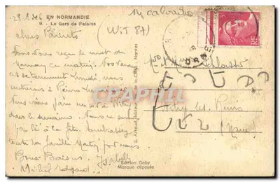 Cidade de Falaise — Ato de Moussieu l'Mair — Edição Gaby — Verso