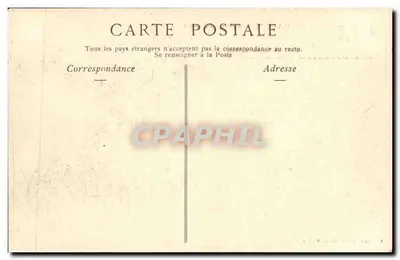 Autentyczna legenda o Lanterze Gars de Falaise — Libr. BOURDET — Falaise — Rewers