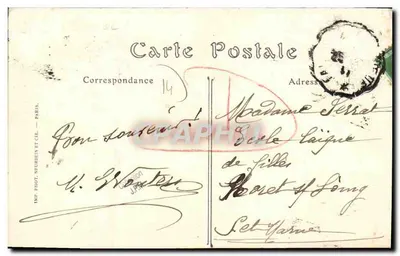 Falaise — A Fonte de Arlette — ND. Fot. — Verso