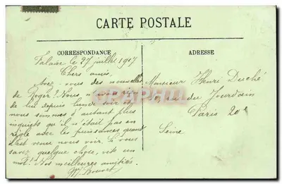 FALAISE — Igreja de Santa Trindade — LL — Verso