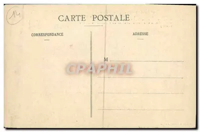Falaise (Calvados) — O Castelo — Édition A. Phane, Falaise — Verso