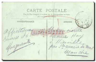 Falaise — El Castillo — Editor: La Jeune Poste, n°15 — Reverso