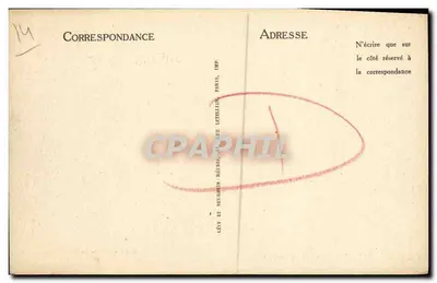 Acantilado — Castillo (Oeste) — C. Jeanne, editor-fotógrafo, Falaise — Reverso