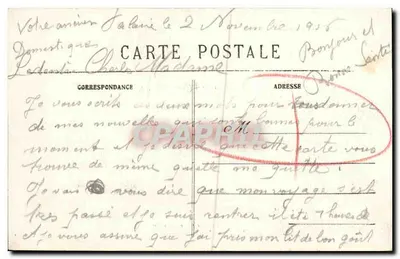 Falaise — El Castillo (Lado Oeste) — Editor desconocido, n.º 57 — Reverso