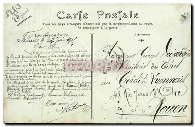 Falaise — La Caserma Dumont d'Urville — ND Phot — Verso