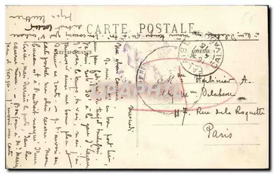 Falaise — Kasarmy Dumont-d'Urville — C. Jeanne, wyd.-fot. Falaise — Rewers
