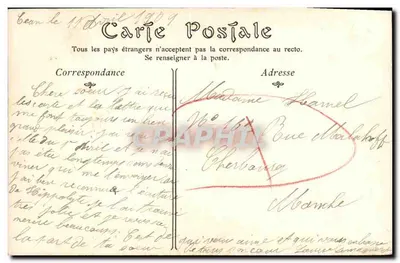 Falaise — Túmulo de Marie Joly — ND Phot — Verso