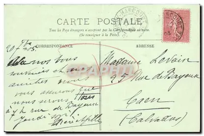 Ao redor de Falaise — La Bréche au Diable — Verso