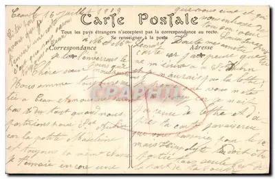 Falaise — Plaza Guillermo el Conquistador — ND Phot — Reverso