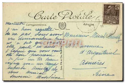 Falaise — Porta del Castello — Editore: Lévy figlio e Cie, n° 23 — Verso